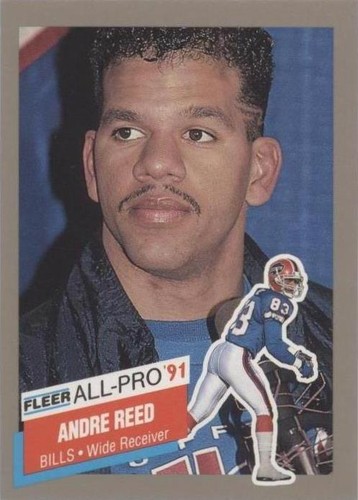 1991 Fleer Andre Reed #1