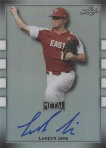 2018 Leaf Metal Perfect Game All-American Classic - Landon Sims #BA-LS1