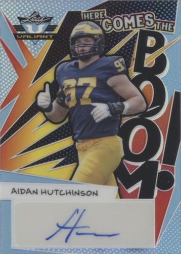 2022 Leaf Valiant Aidan Hutchinson #HB-AH1