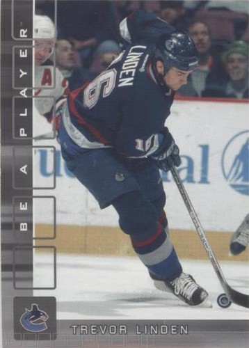 2001-02 In the Game Be A Player Memorabilia - Trevor Linden #495