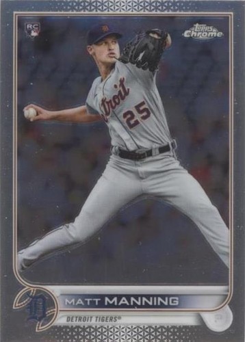 2022 Topps Chrome - Matt Manning #57