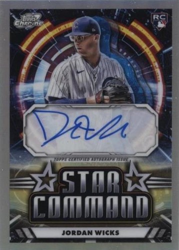 2024 Topps Cosmic Chrome - Jordan Wicks #SCA-JW