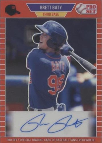 2021 Leaf Pro Set Metal - Brett Baty #PA-BB1