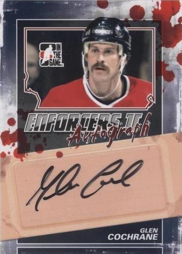 2013-14 In the Game Enforcers II - Glen Cochrane #A-GC