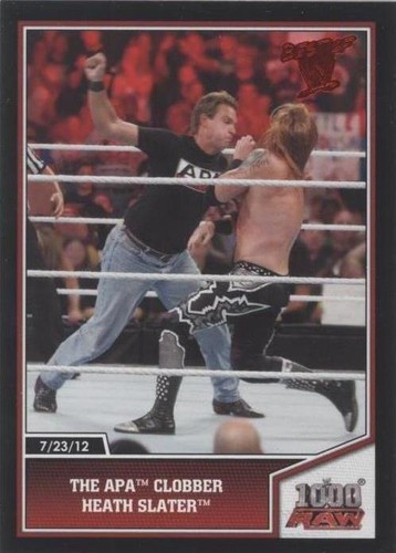 2013 Topps Best of WWE - Heath Slater #32