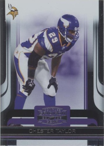 2006 Donruss Gridiron Gear Chester Taylor #60