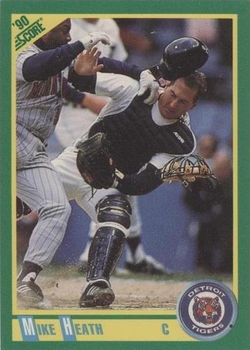 1990 Score - Mike Heath #172