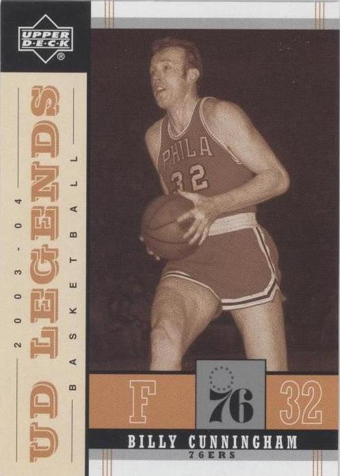 2003-04 Upper Deck UD Legends - Billy Cunningham #67