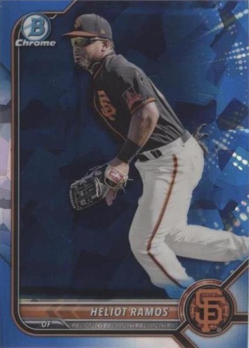 2022 Bowman Sapphire Edition - Heliot Ramos #BCP-35
