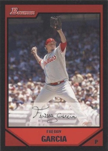 2007 Bowman - Freddy Garcia #31