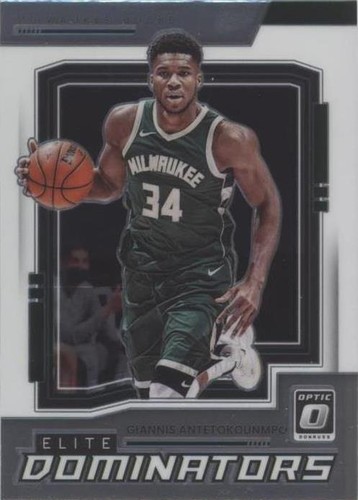 2021-22 Donruss Optic Giannis Antetokounmpo T-Minus 321