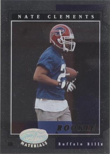 2001 Leaf Certified Materials Nate Clements #109