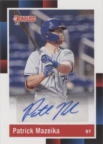 2022 Panini Donruss - Patrick Mazeika #R88S-PM