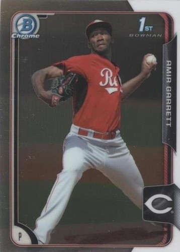 2015 Bowman Chrome - Amir Garrett #BCP158