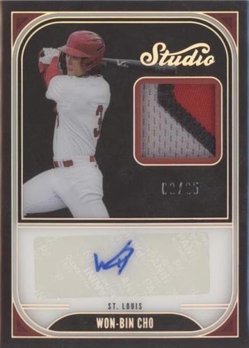 2023 Panini Chronicles - Won-Bin Cho #SBM-WBC