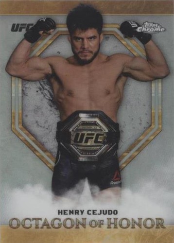 2019 Topps Chrome UFC - Henry Cejudo #OH-HC
