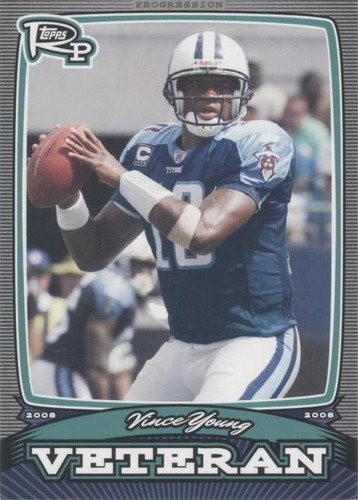2008 Topps Rookie Progression Vince Young #PV-VY