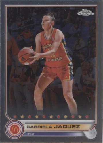 2022 Topps Chrome McDonald's All American - Gabriela Jaquez #44
