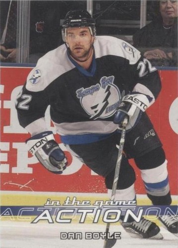 2003-04 In the Game Action - Dan Boyle #528
