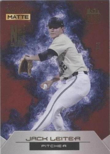 2022 Wild Card MATTE National Convention - Jack Leiter #RHN-5