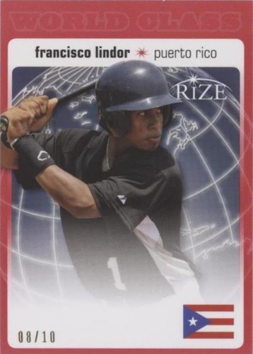 2012 Leaf Rize Draft - Francisco Lindor #WC-13