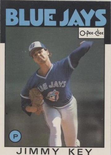 1986 O-Pee-Chee - Jimmy Key #291