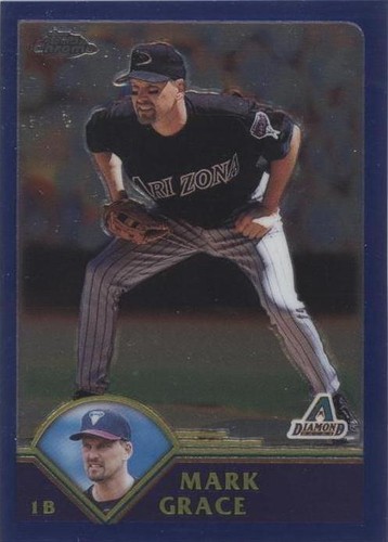 2003 Topps Chrome - Mark Grace #390