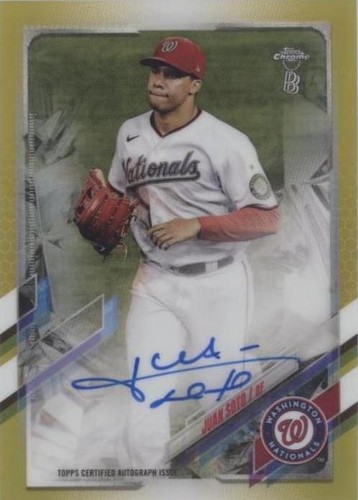 2021 Topps Chrome Ben Baller Edition - Juan Soto #BBA-JS