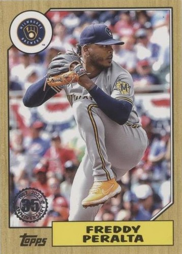 2022 Topps Series 2 - Freddy Peralta #87TB-40