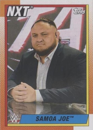2021 Topps Heritage WWE - Samoa Joe #91