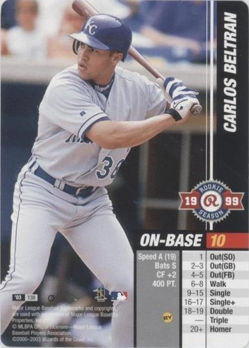 2003 MLB Showdown Trading Deadline - Carlos Beltran #138