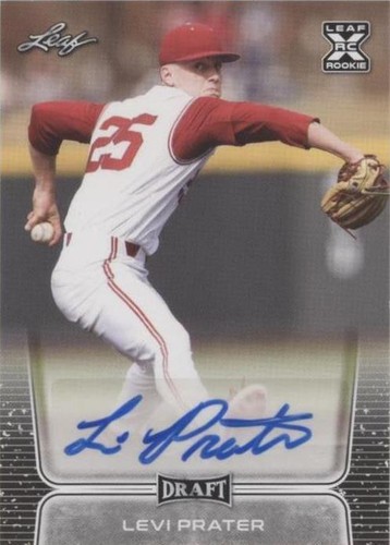 2020 Leaf Draft - Levi Prater #BA-LP2