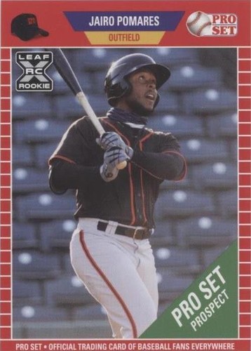 2021 Leaf Pro Set Baseball Blaster - Jairo Pomares #PS34