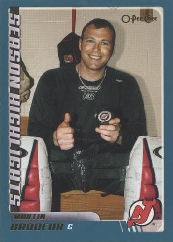 2003-04 O-Pee-Chee - Martin Brodeur #290