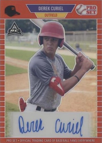 2021 Leaf Pro Set Metal - Derek Curiel #PA-DC1