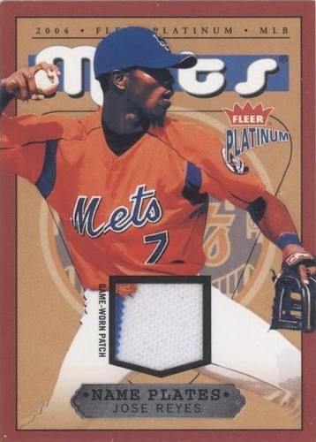 2004 Fleer Platinum - Jose Reyes #NPN/JR
