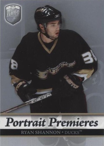 2006-07 Upper Deck Be A Player Portraits - Ryan Shannon #121