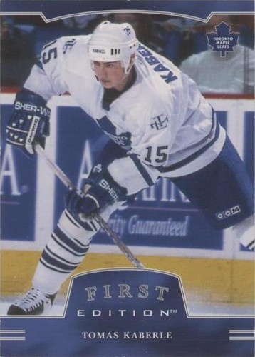 2002-03 In the Game Be A Player First Edition - Tomas Kaberle #019