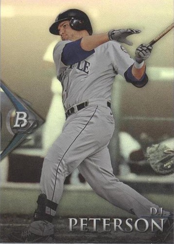 2014 Bowman Platinum - D.J. Peterson #BPP62