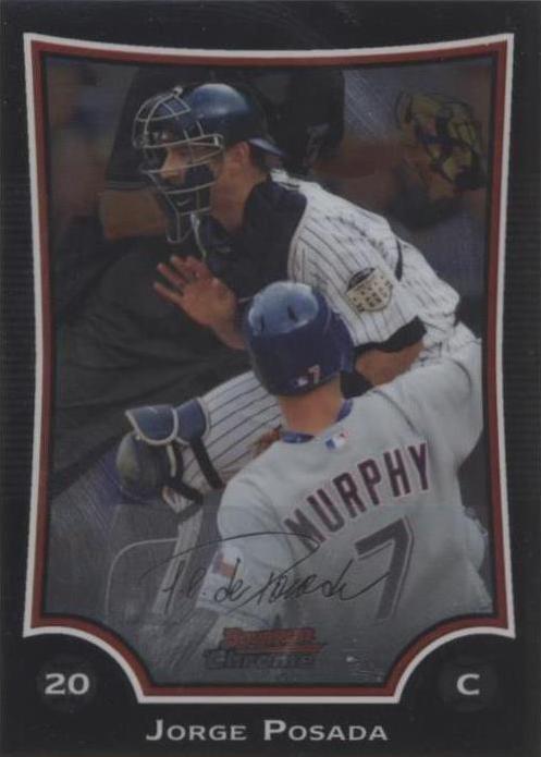 2009 Bowman Chrome - Jorge Posada #35