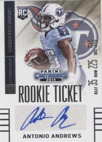 2014 Panini Contenders Antonio Andrews #104