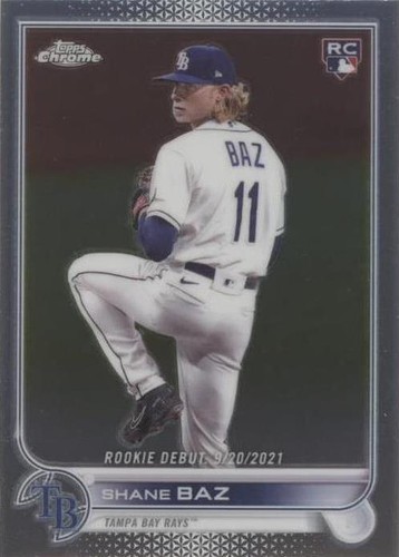 2022 Topps Chrome Update Series - Shane Baz #USC175