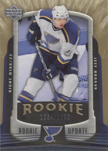 2005-06 Upper Deck Rookie Update - Jeff Hoggan #175