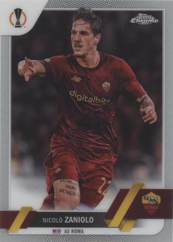 2022-23 Topps Chrome UEFA Club Competitions Nicolo Zaniolo #51