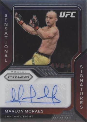 Marlon Moraes 2021 Prizm Sensational Signatures UFC- 4366 | eBay