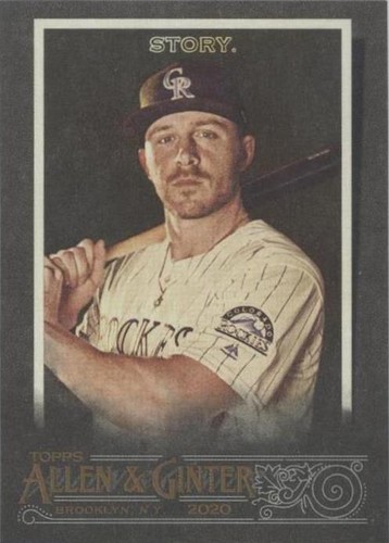2020 Topps Allen & Ginter's X - Trevor Story #87