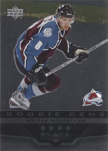 2005-06 Upper Deck Black Diamond - Wojtek Wolski #203