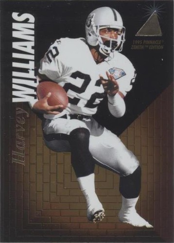 1995 Pinnacle Zenith Harvey Williams #Z7
