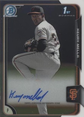2015 Bowman - Keury Mella #BCAP-KM
