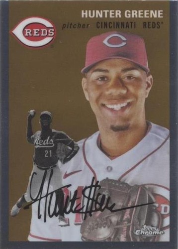 Hunter Greene 2023 Topps #T88-49 35th Anniversary Gold